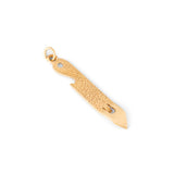 Bottle and Can Opener 14K Gold Charm