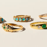 English Opal And 9k Gold Ring