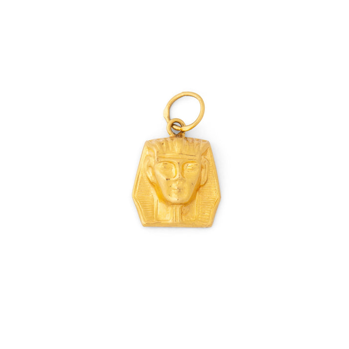 Pharaoh's Head 14k Gold Charm