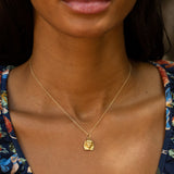 Pharaoh's Head 14k Gold Charm