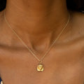 Pharaoh's Head 14k Gold Charm