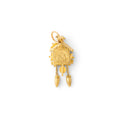 Movable Cuckoo Clock 14k Gold Charm