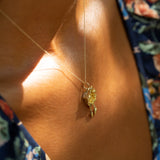 Movable Cuckoo Clock 14k Gold Charm