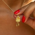 Movable Cuckoo Clock 14k Gold Charm
