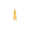 Petite Mano Cornuto 14k Gold Charm
