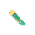 Amazonite and 18k Gold Figa Charm