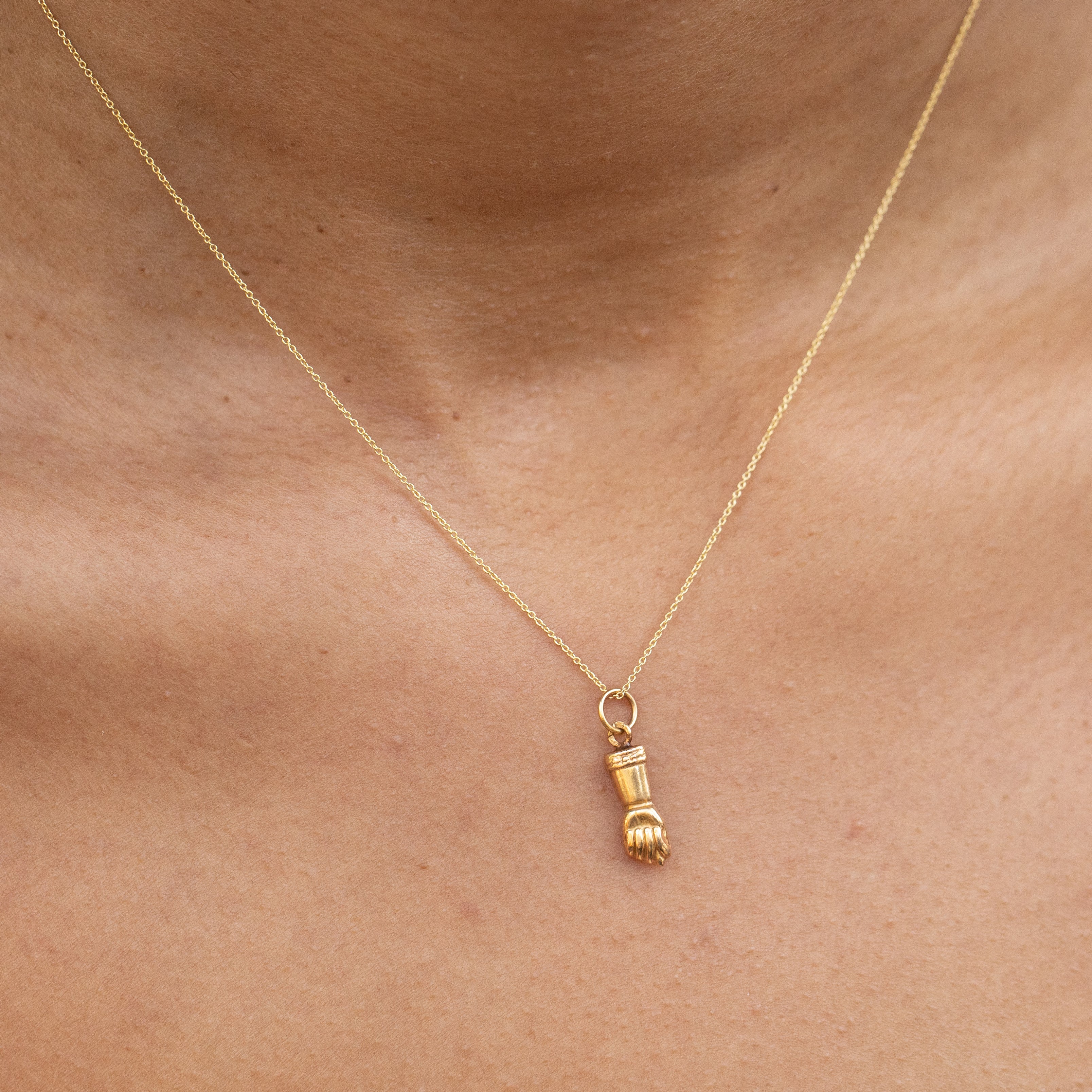 Petite 14k Gold Figa Charm