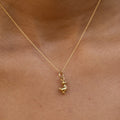 Duck 14k Gold Charm