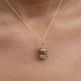 Movable Merry Go Round 14k Gold Charm