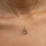 Pair of Roller Skates 14K Gold Charm