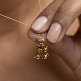 Pair of Roller Skates 14K Gold Charm