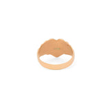 Victorian 14k Gold Heart Shaped Signet Ring