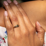 Victorian 14k Gold Buckle Ring
