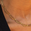 German 8k Gold Collar Necklace
