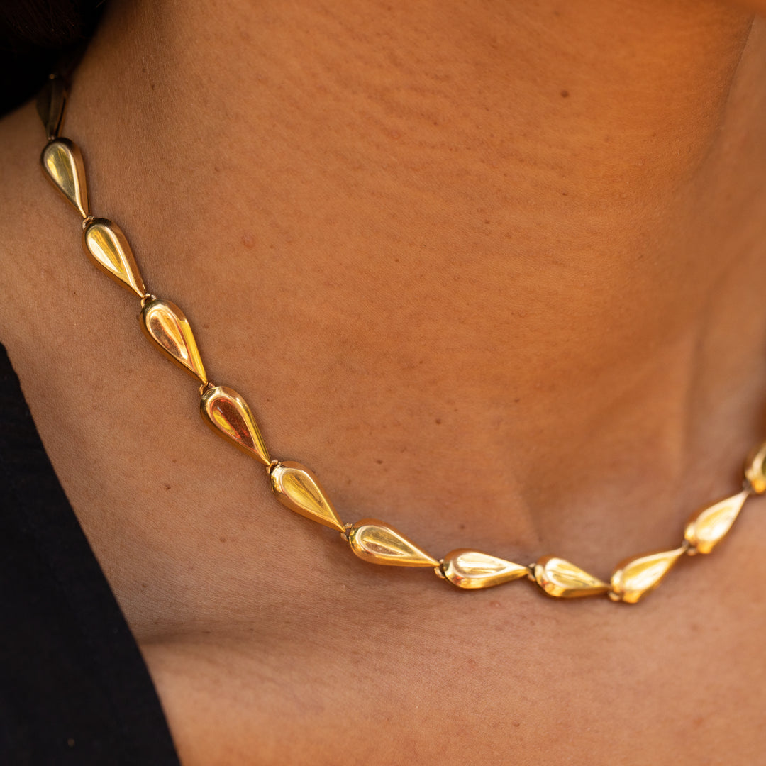 Birks 18k Gold Link Necklace