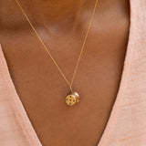 Moveable Birthday Cake 14k Gold Charm