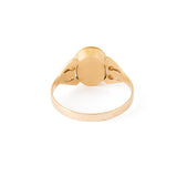 Early 20th Century Sapphire, Pearl, and 8k Gold Poison Ring