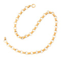 Victorian 18k Gold Link Chain Necklace