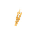 Italian Pair of Skis 14K Gold Charm
