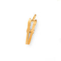 Italian Pair of Skis 14K Gold Charm