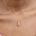 Conch Shell 14k Gold Charm