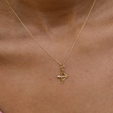 Sagittarius Arrow 14k Gold Zodiac Charm