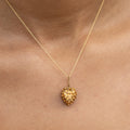 Victorian Gilt Heart Locket