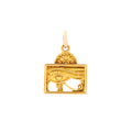 Egyptian Eye 14k Gold Charm
