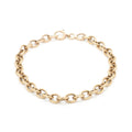 14k Yellow Gold Cable Chain Link Bracelet