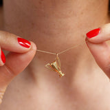 Sloan & Co. Winners Cup 14k Gold Charm