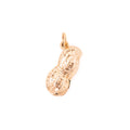 Peanut 14k Gold Charm