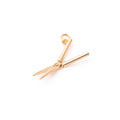 14k Gold Movable Shears Charm