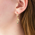 The F&B Snake Charmer Hoop Earrings