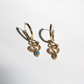 The F&B Snake Charmer Hoop Earrings