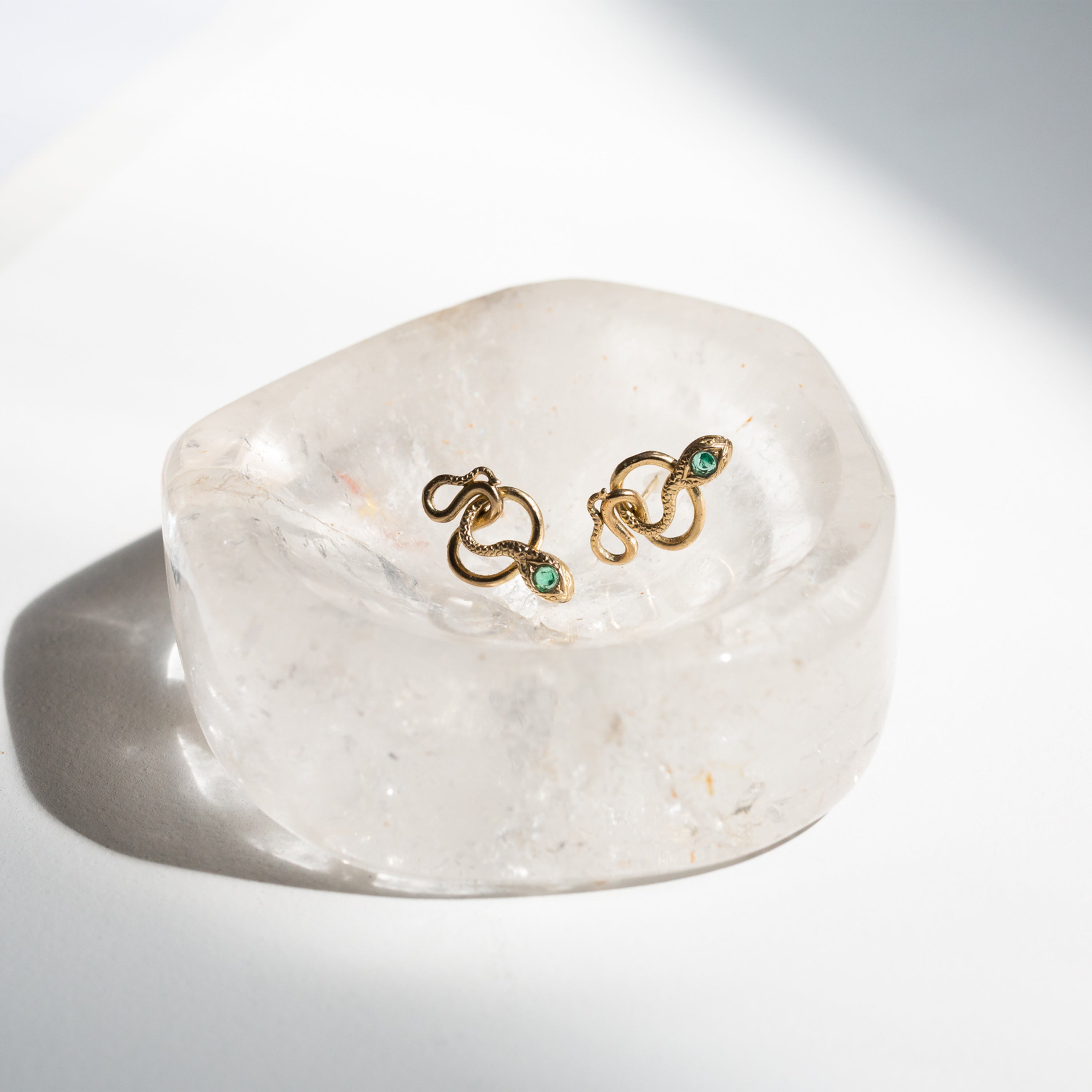 The F&B Snake Charmer Stud Earrings