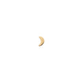 The F&B Crescent Moon Stud Earring