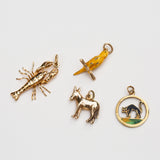 14k Gold Lobster Charm
