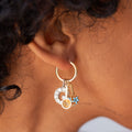 Short Nosed 14K Gold Dog Charm