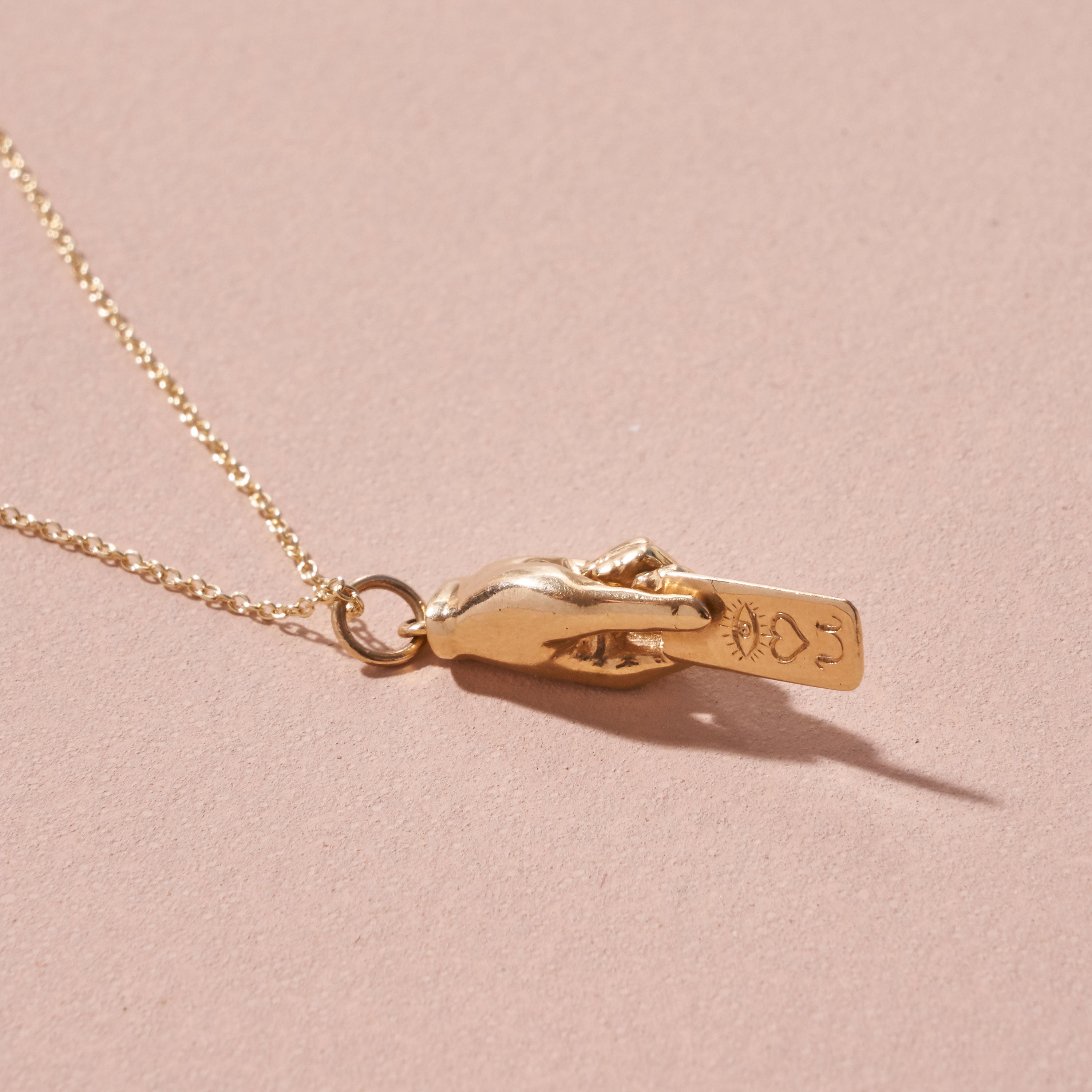 The F&B Love Letter Hand Charm