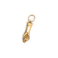 Victorian Petite Figa 14k Gold Charm