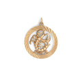 English Scorpio 9k Gold Charm