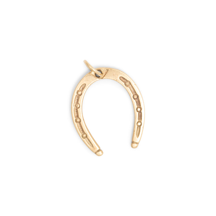 Horsehoe 14k Gold Charm