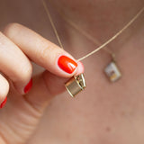 14k Gold Movable Lighter Charm